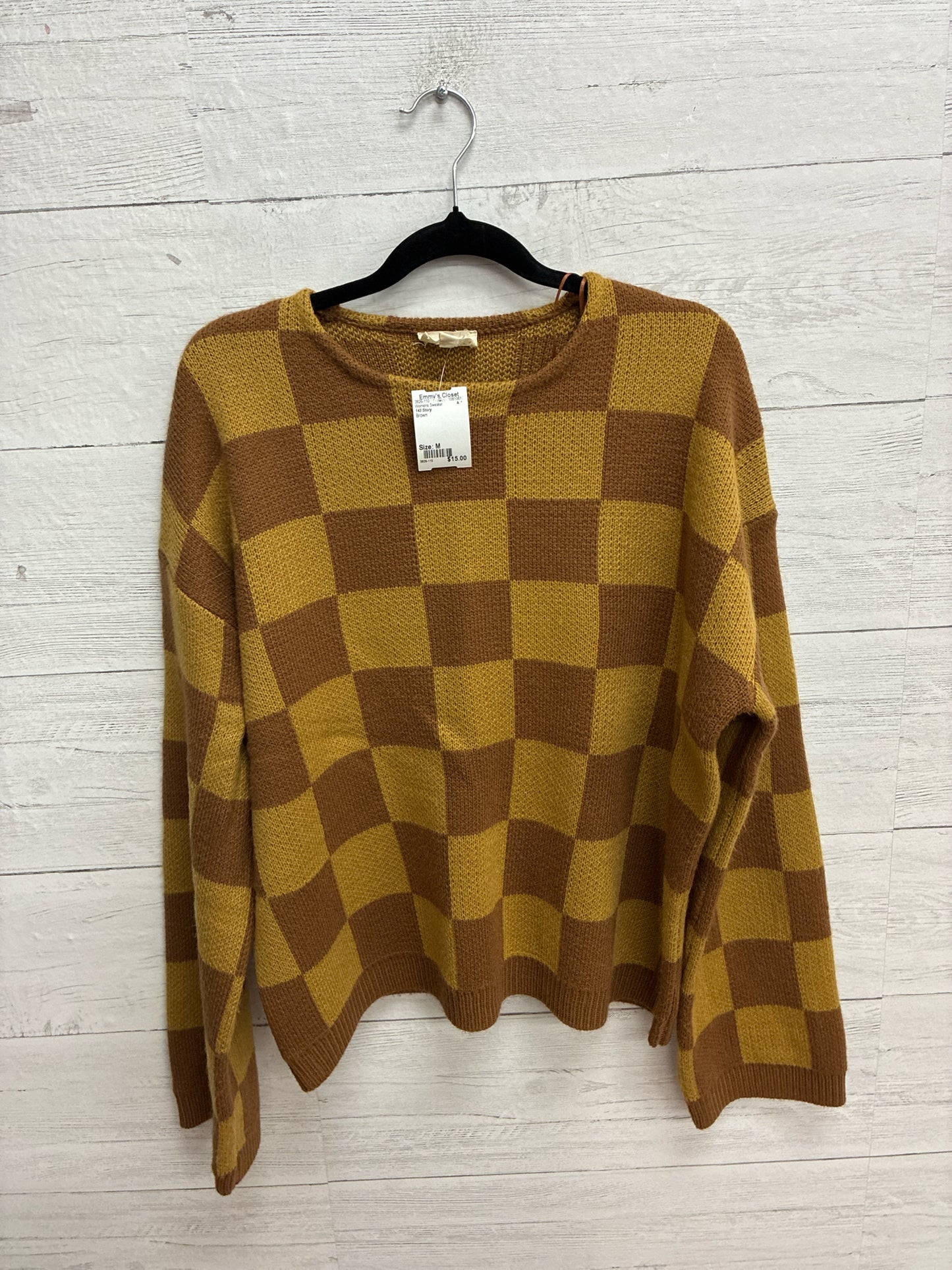 Size M 143 Story Brown Womens Sweater
