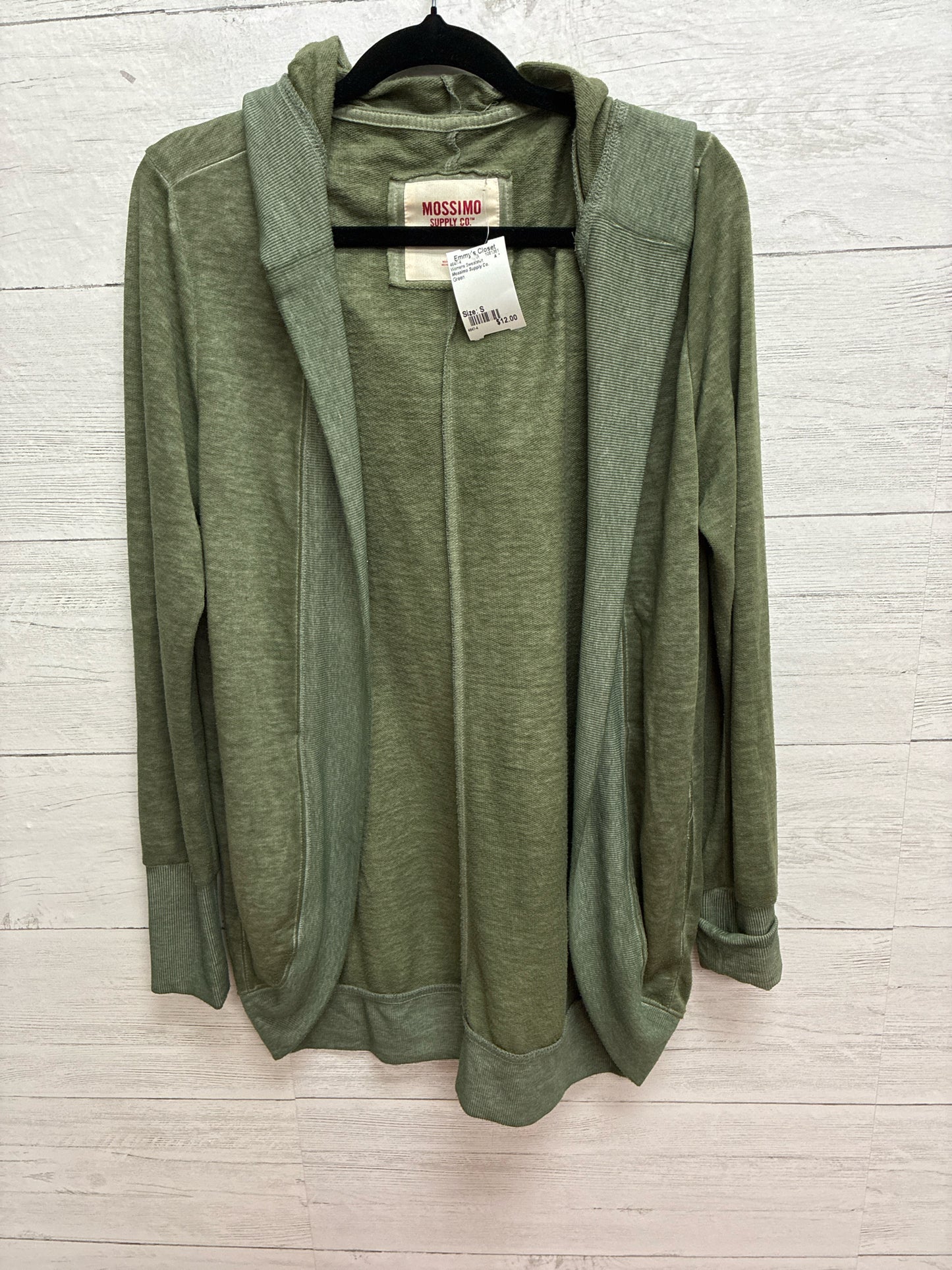 Size S Mossimo Supply Co. Green Womens Sweatshirt