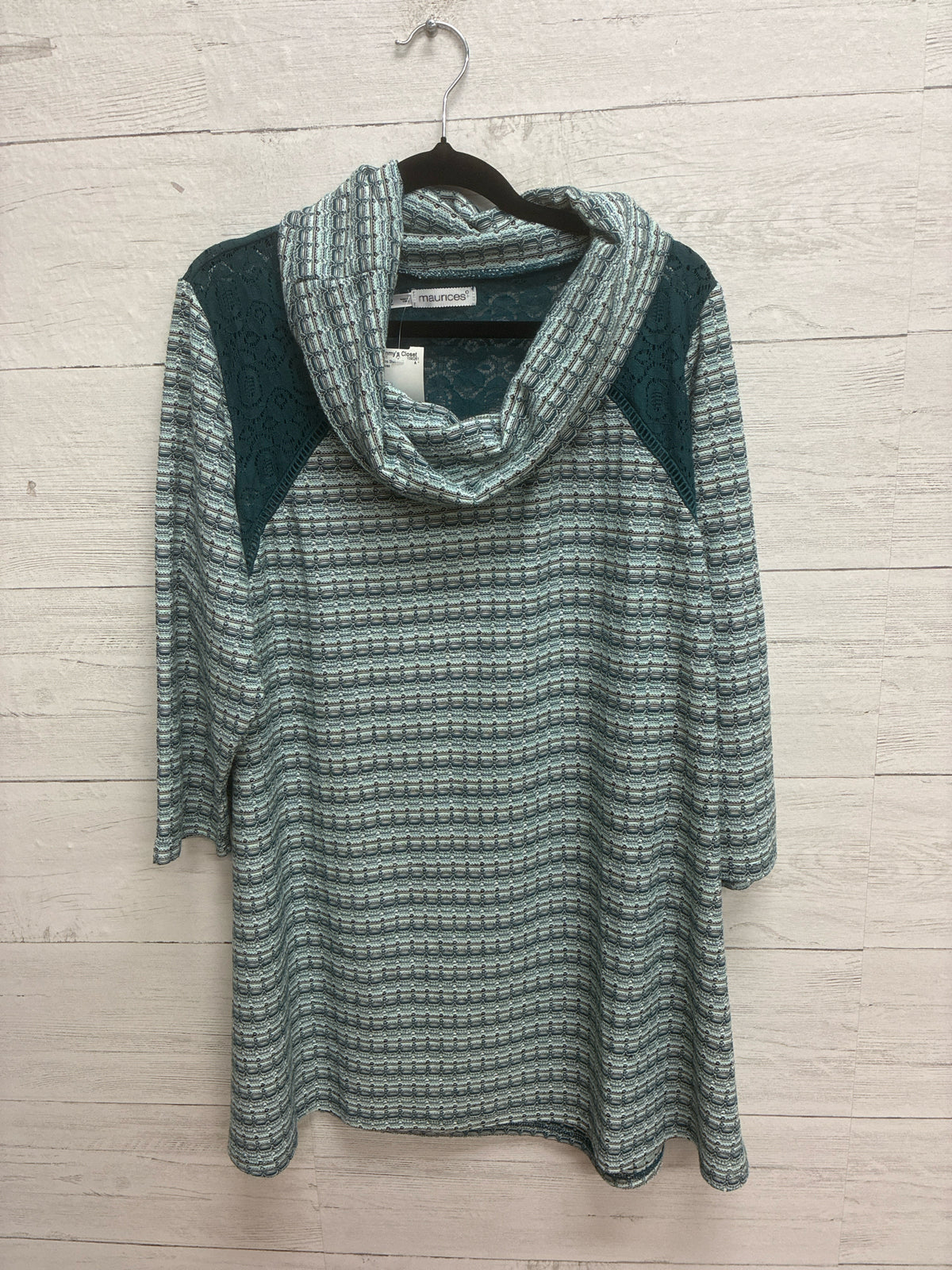 Size 2 Maurices Teal Womens Shirt