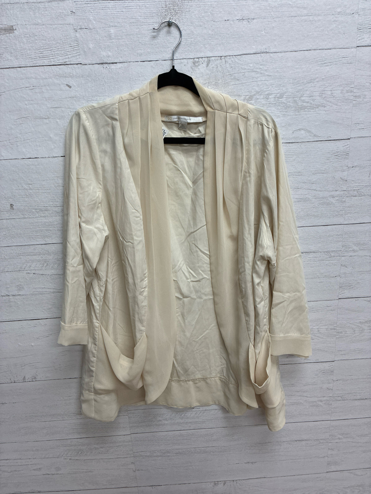 Size XL Lauren Conrad Cream Womens Cardigan