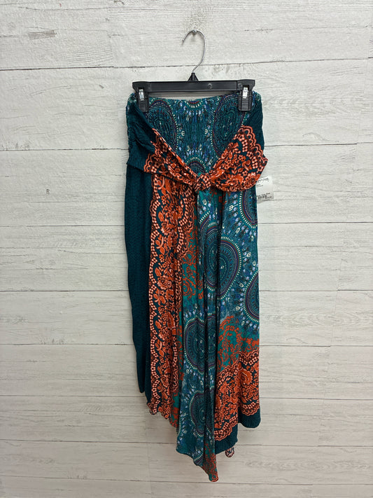 Size One Size Bangkock Green/Orange Skirt