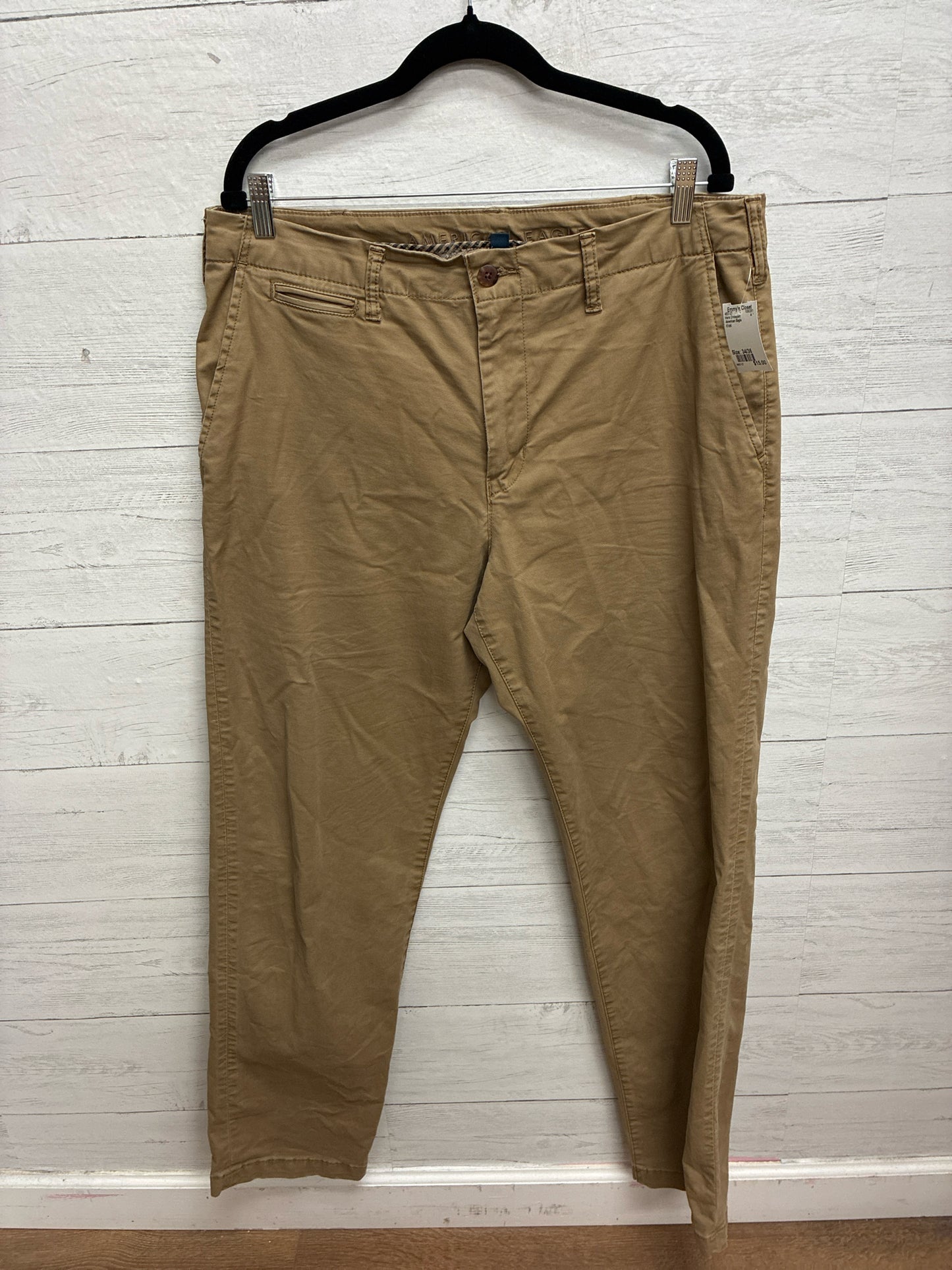 Size 34/36 American Eagle Khaki Mens Dresspant