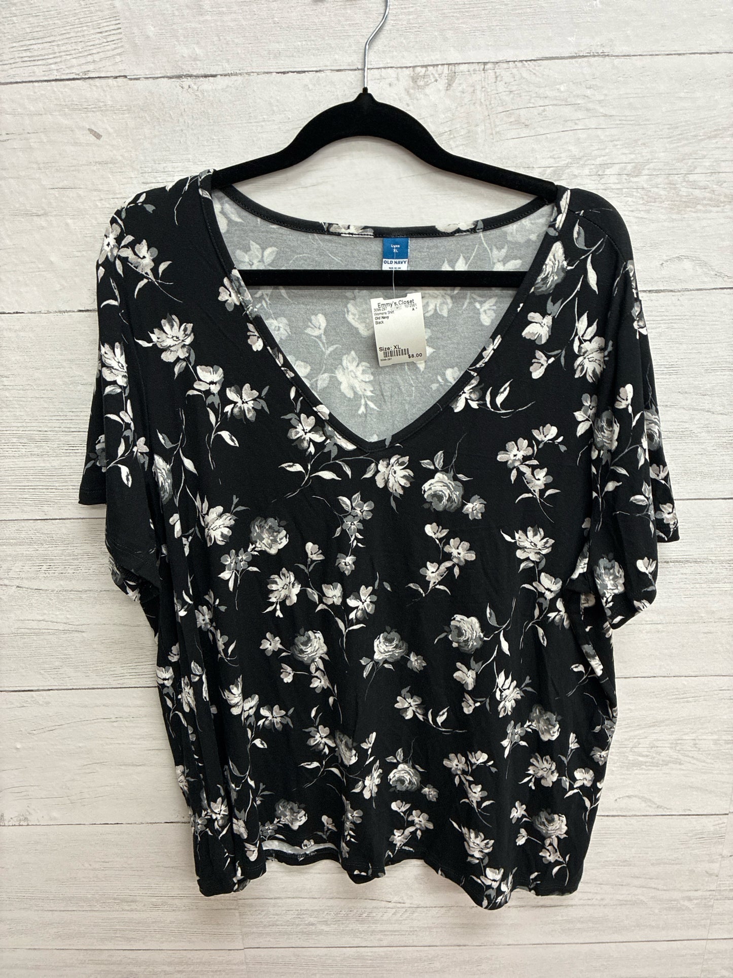 Size XL Old Navy Black Womens Shirt