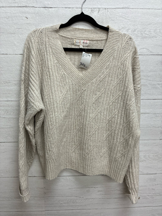 Size XL Hazel Tan Womens Sweater