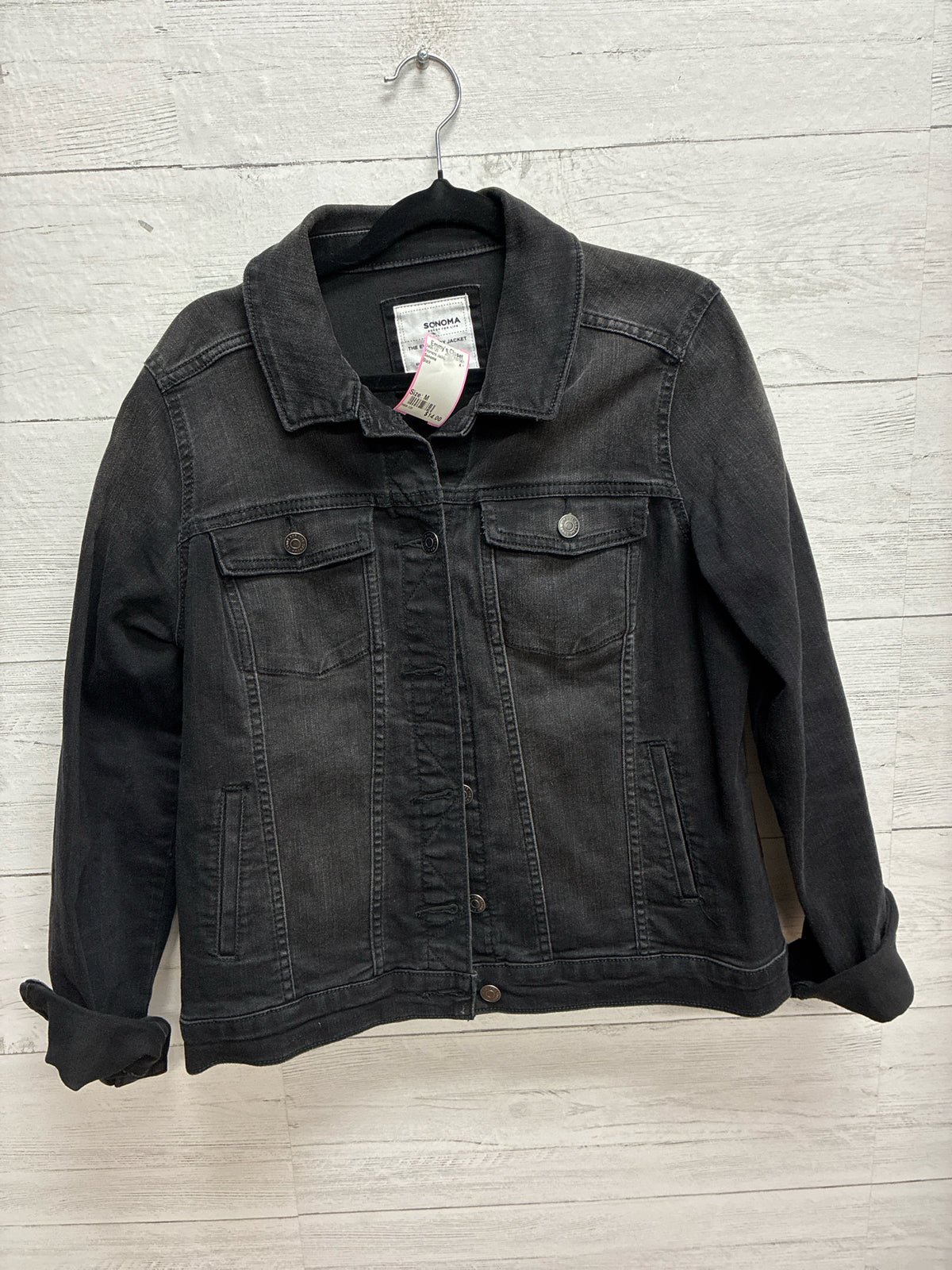 Size M Sonoma Black Womens Jacket