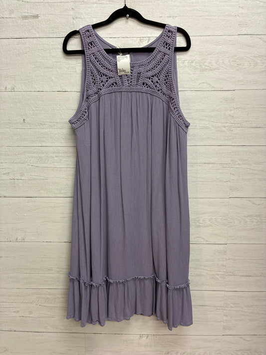 Size XL Maurices Purple Dress/Evening Wear