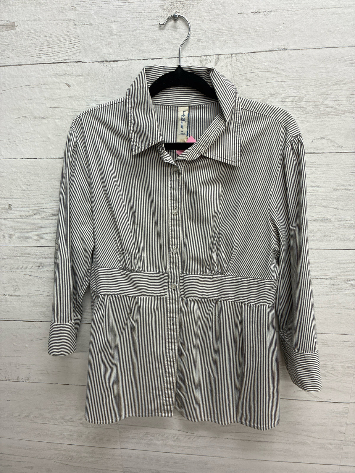 Size M L.A.Blues Blue/White Womens Shirt