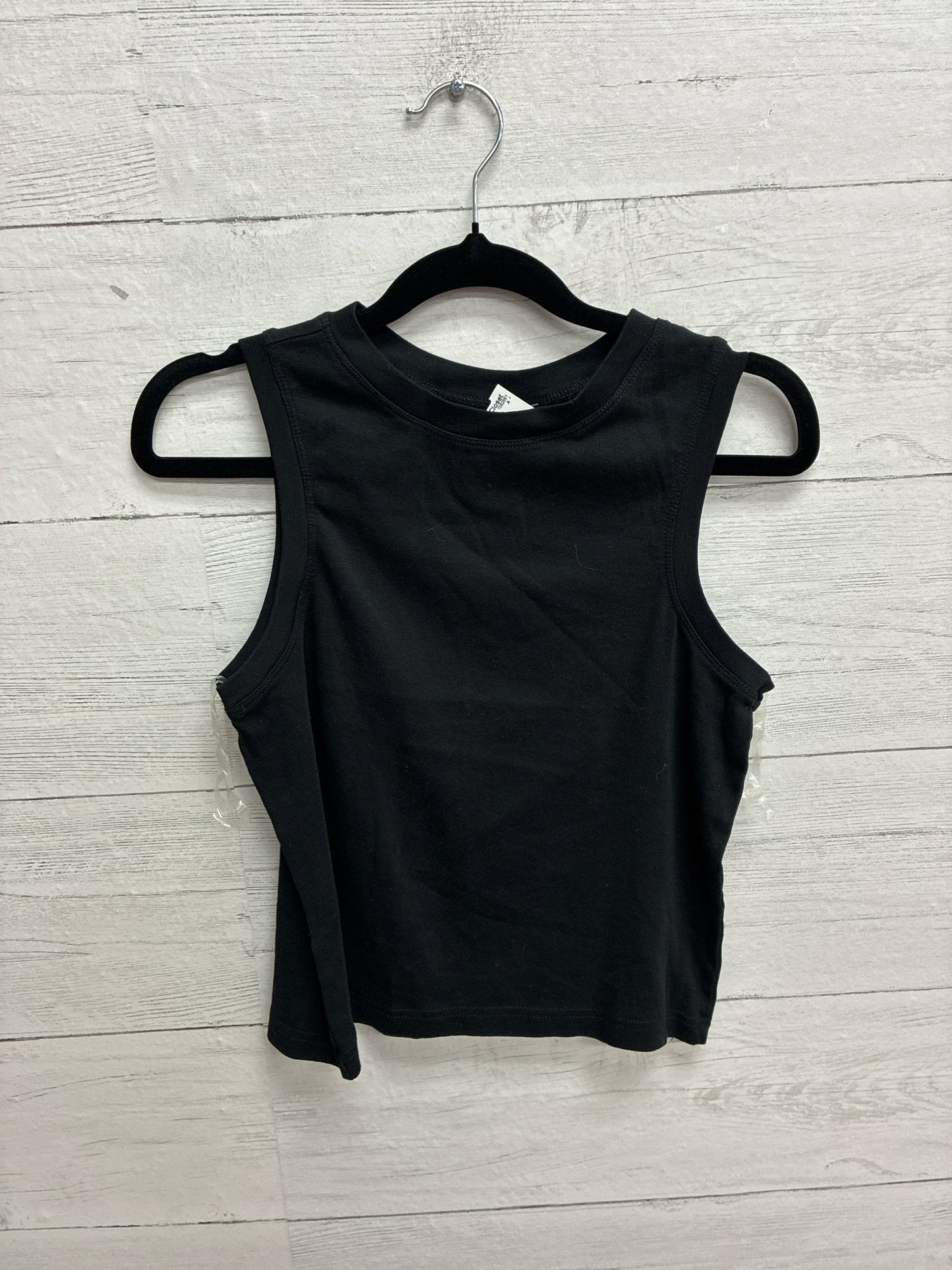 Size L Urban Rebel Black Womens Tank-Top