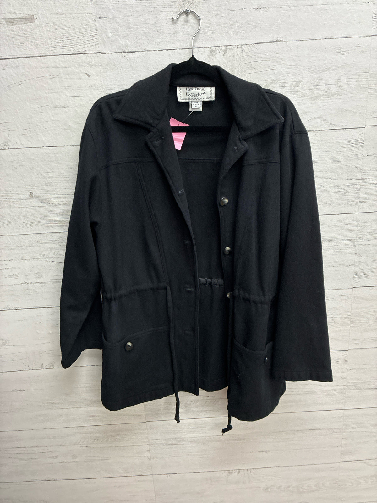 Size 4 Cortland Black Womens Coat