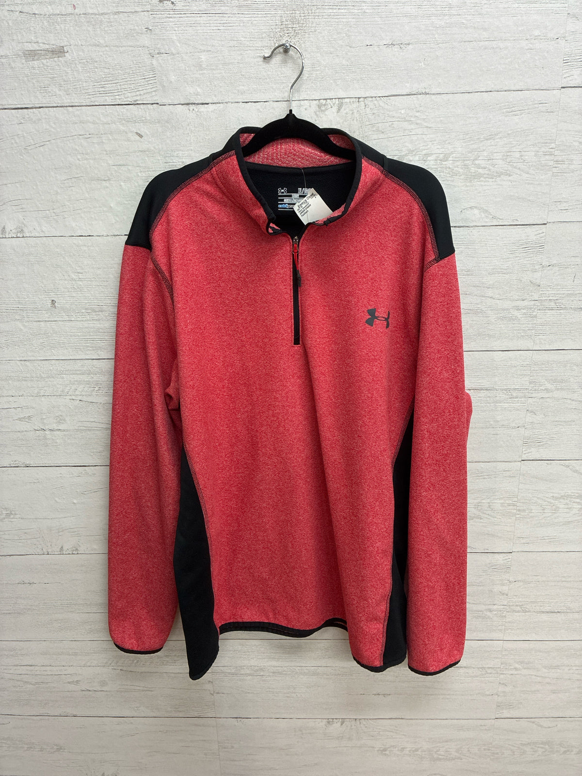 Size XL UNDER ARMOR Red/black Mens Sweatshirt