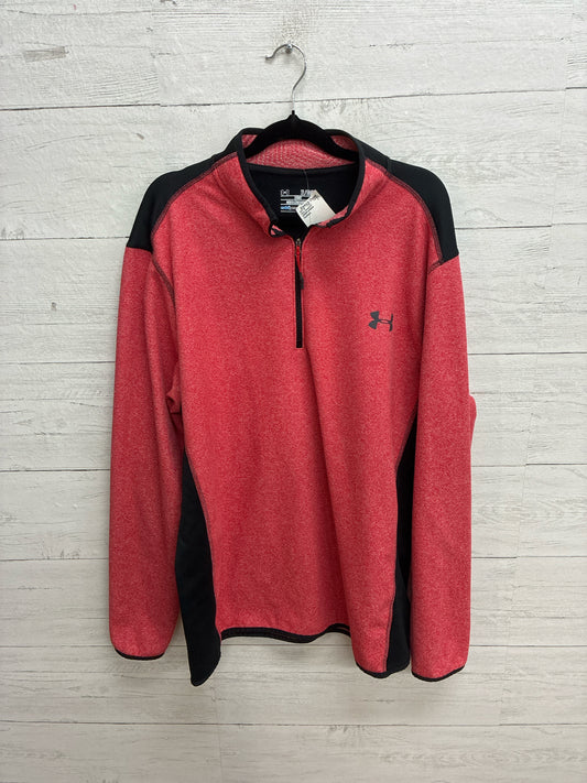 Size XL UNDER ARMOR Red/black Mens Sweatshirt