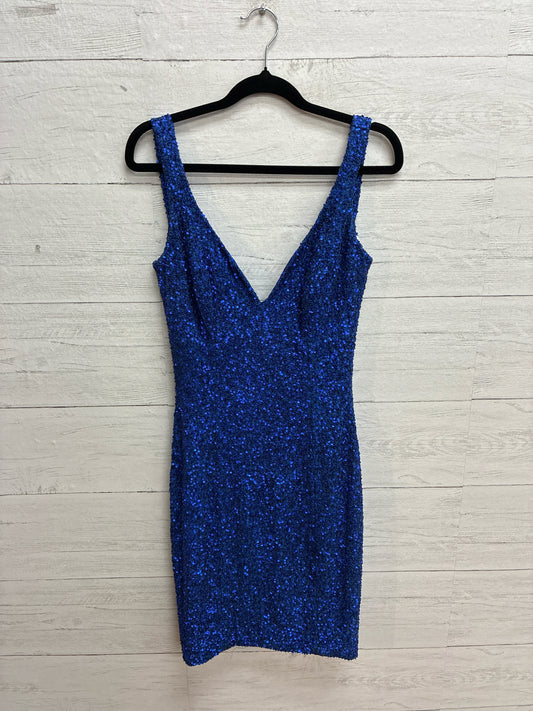 Size M Rosita Hurtado Blue GOWN