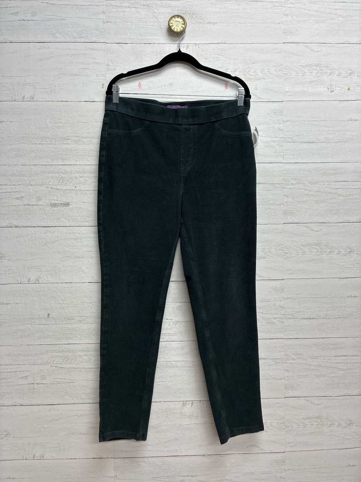 Size L Gloria Vanderbilt Grey Womens Pants