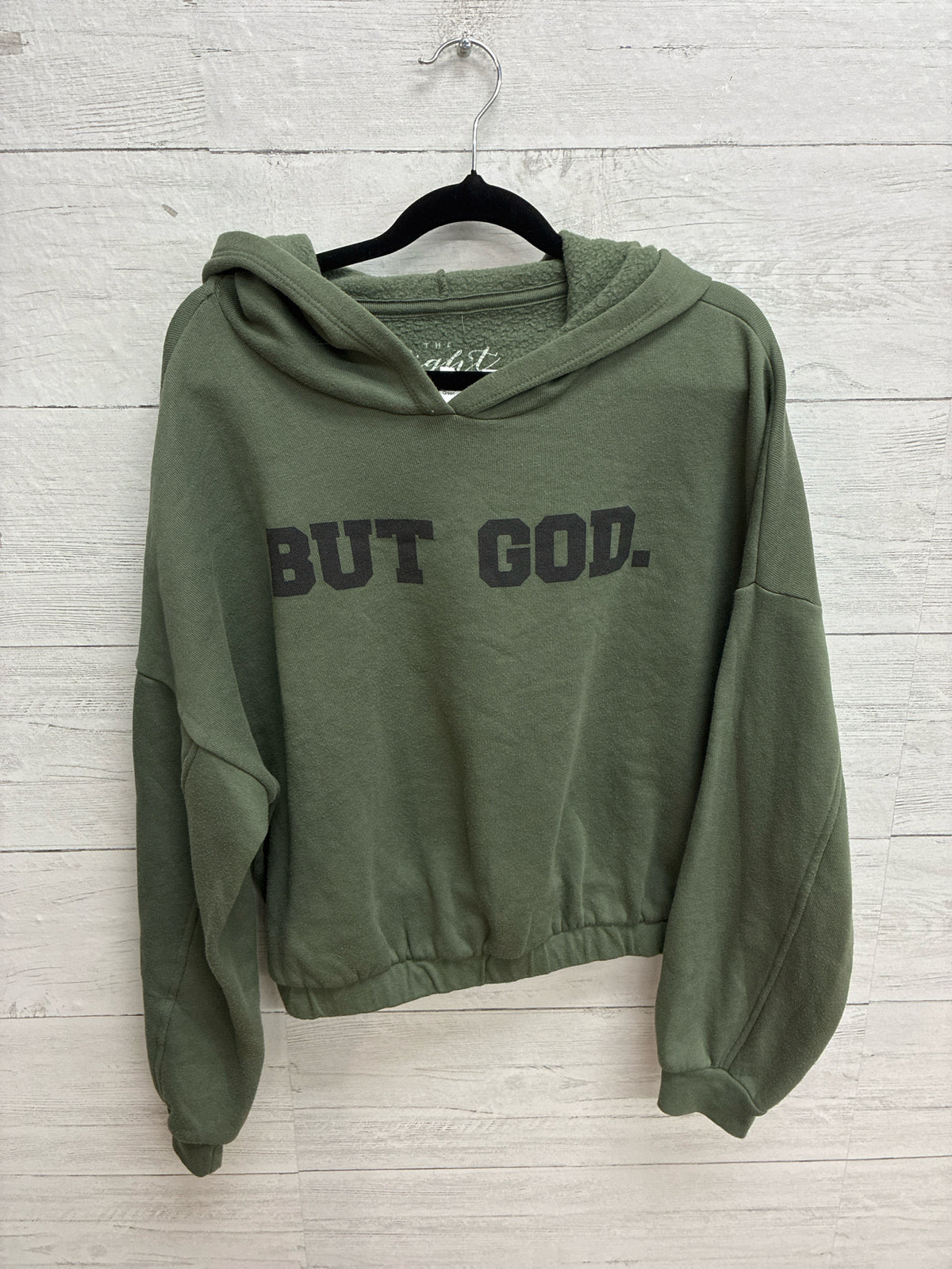Size L The Light Blonde Green Womens Sweatshirt