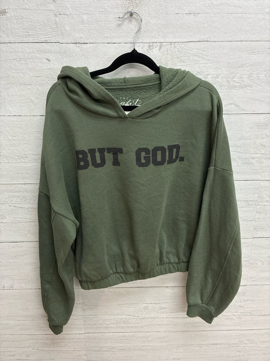 Size L The Light Blonde Green Womens Sweatshirt