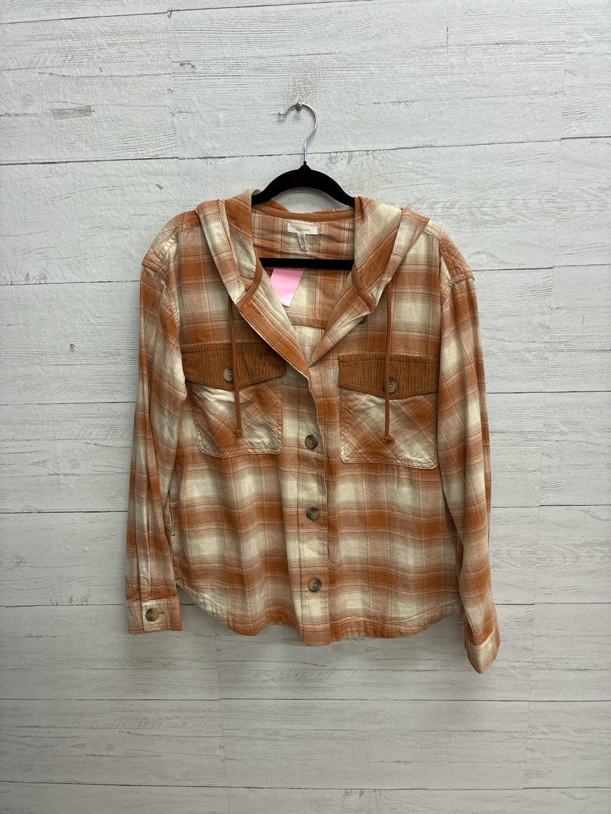 Size M Maurices Orange Womens Shacket