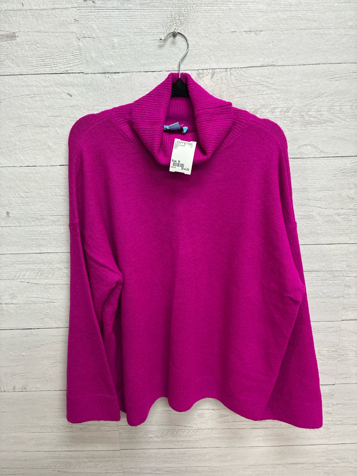 Size M CECE Pink Womens Sweater