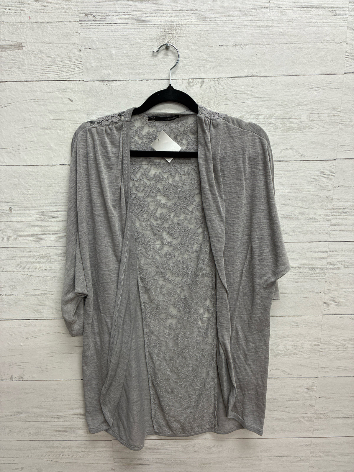Size L Maurices Gray Womens Cardigan