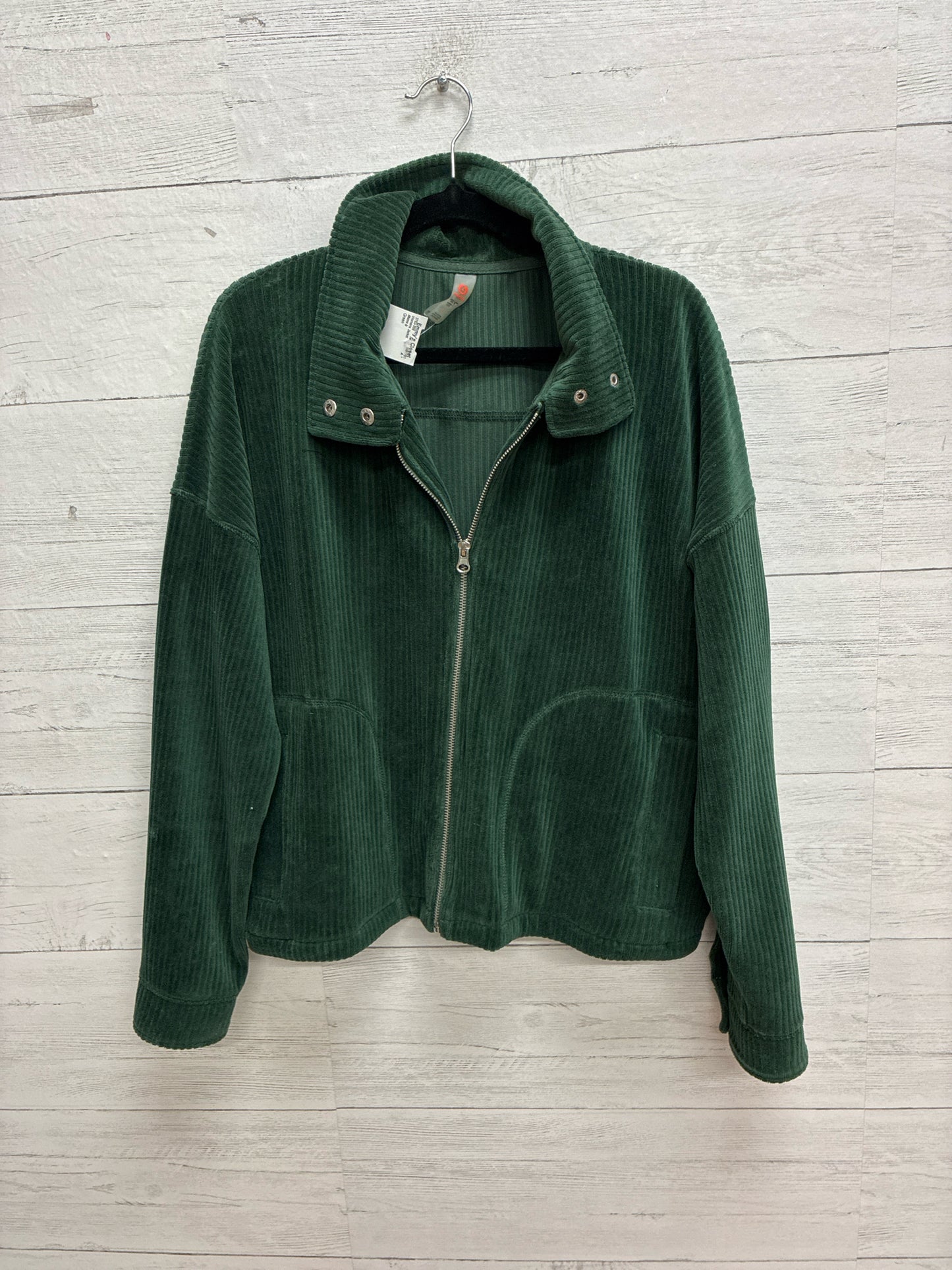 Size L Mono b Green Womens Jacket