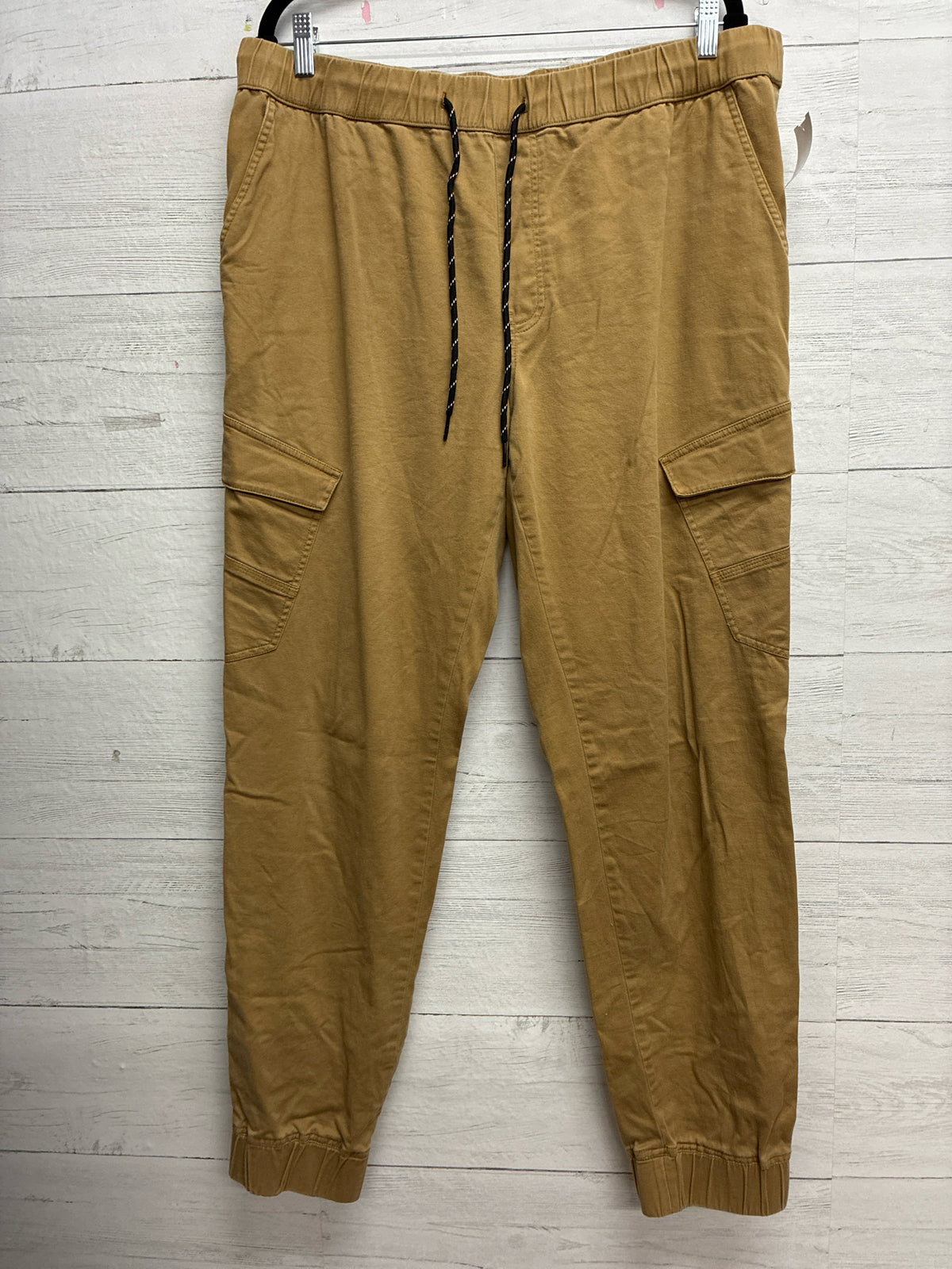 Size L Edgar+Ash Khaki Mens Dresspant