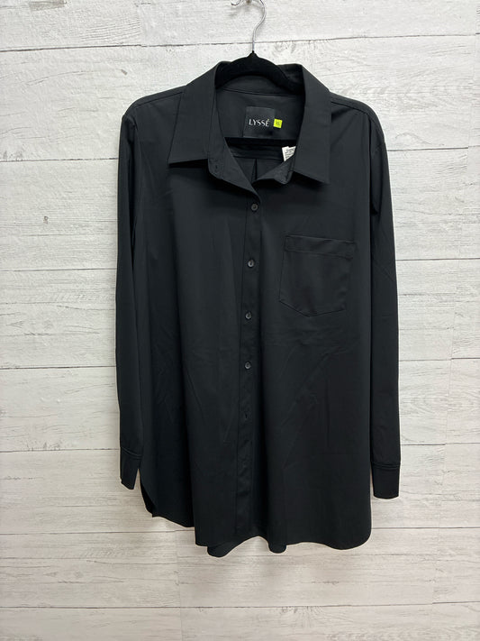 Size L lysse Black Womens Shirt