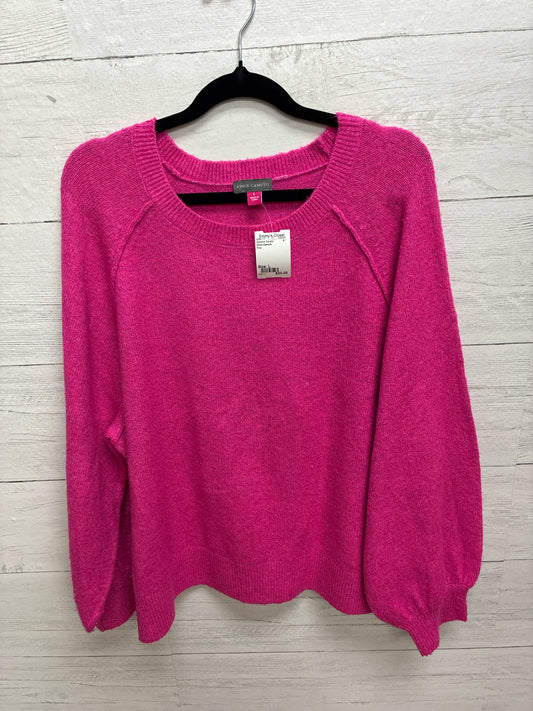 Size L Vince Camuto Pink Womens Sweater