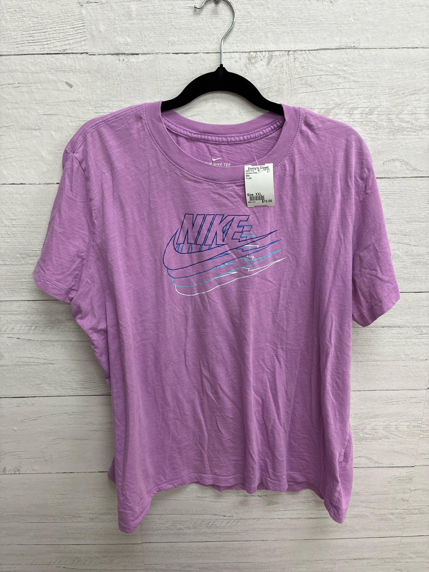 Size XXL Nike Purple Womens Shirt