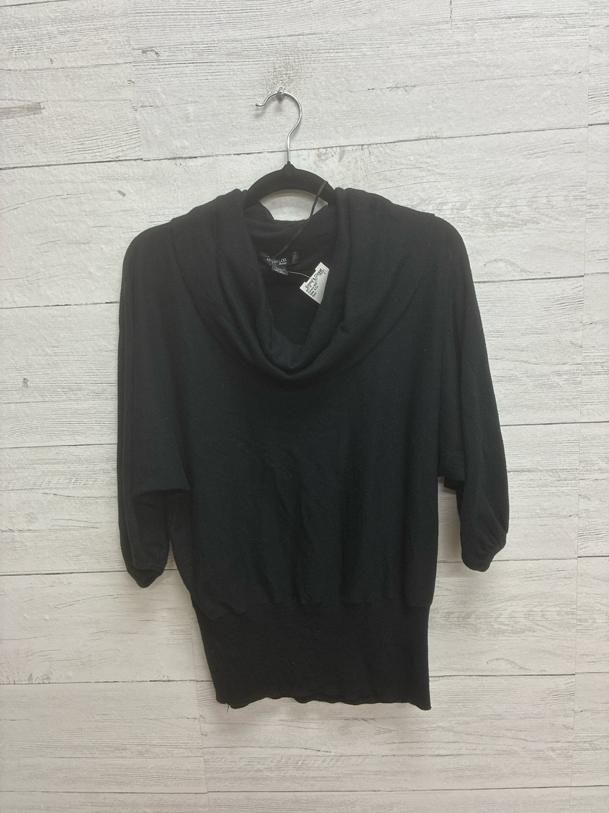 Size PL Style  & Co Black Womens Shirt