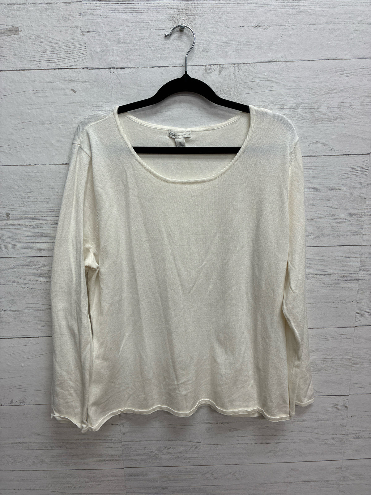 Size XL Cato Cream Womens Sweater