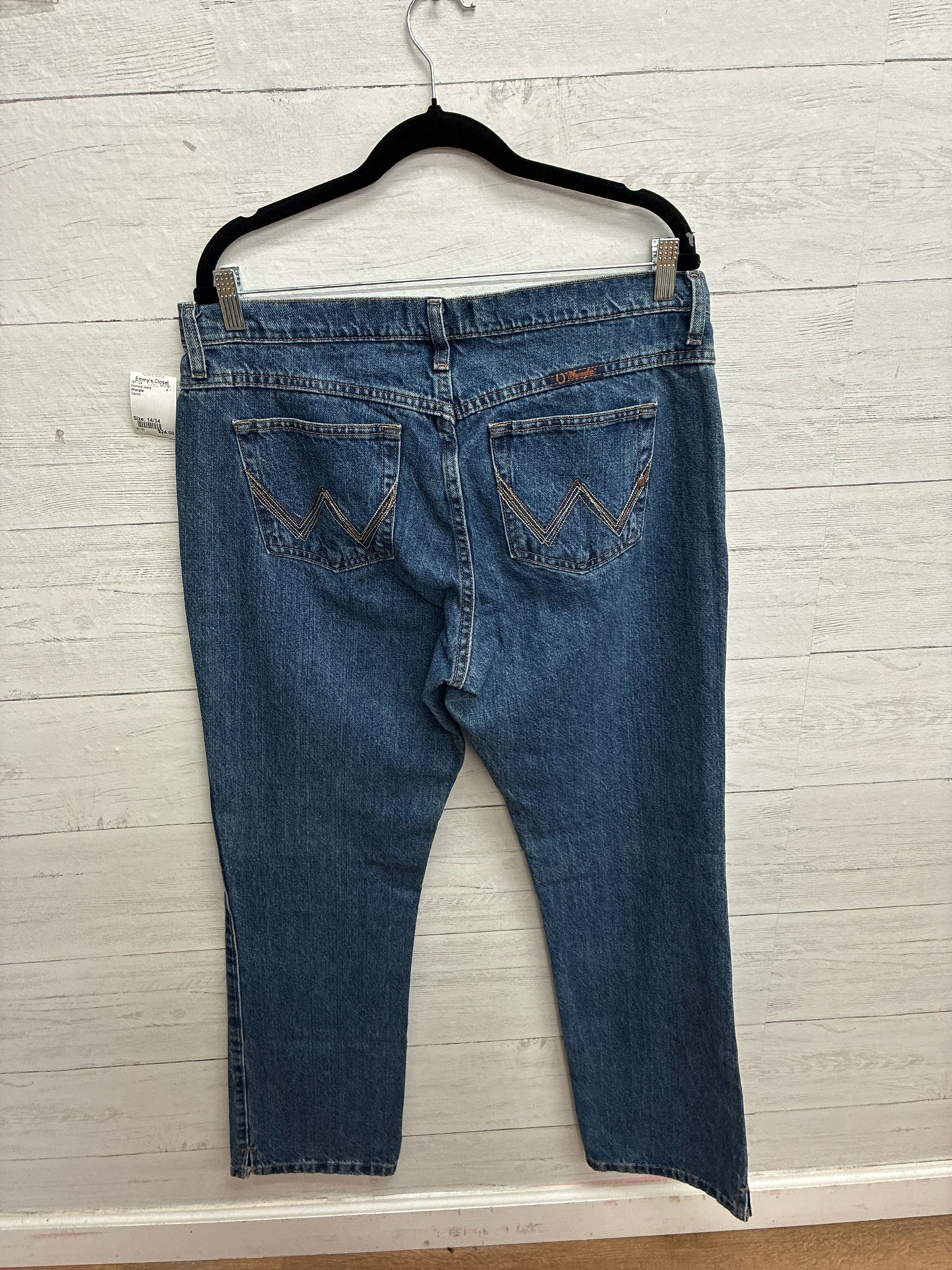 Size 14/34 Wrangler Denim Womens Jeans