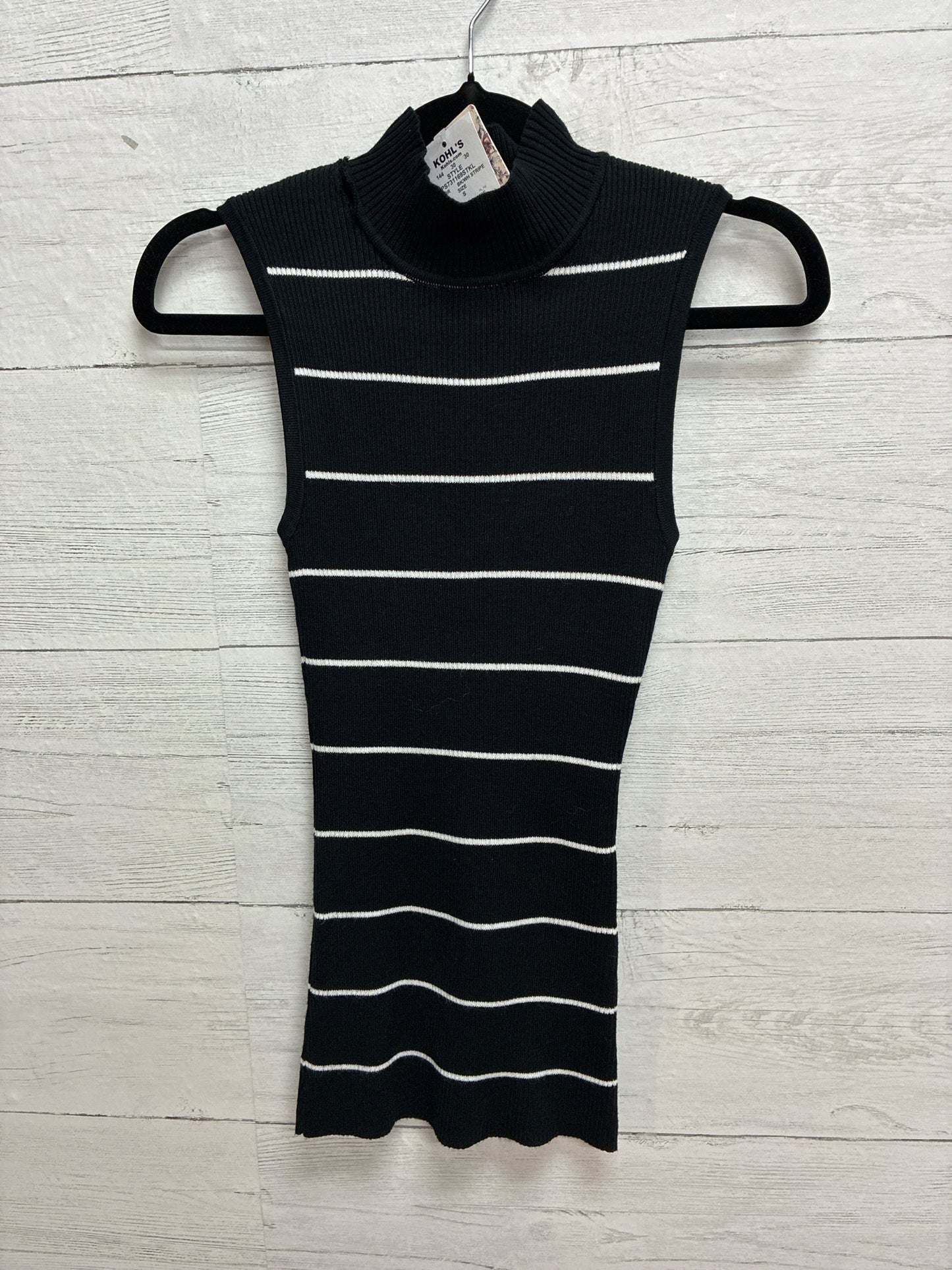 Size S Pink Republic Black/White Womens Shirt