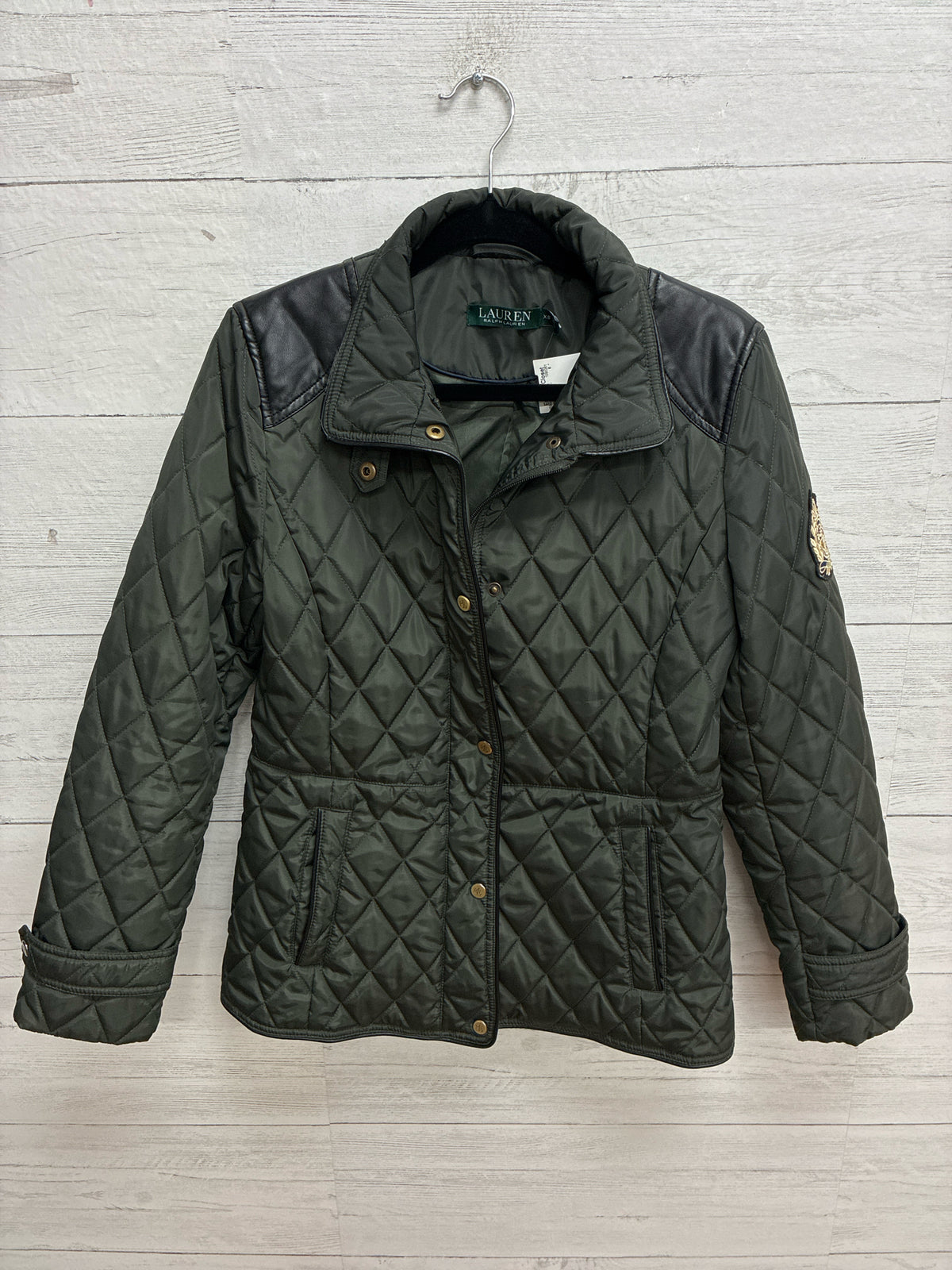 Size XS Ralph Lauren Green Womens Coat
