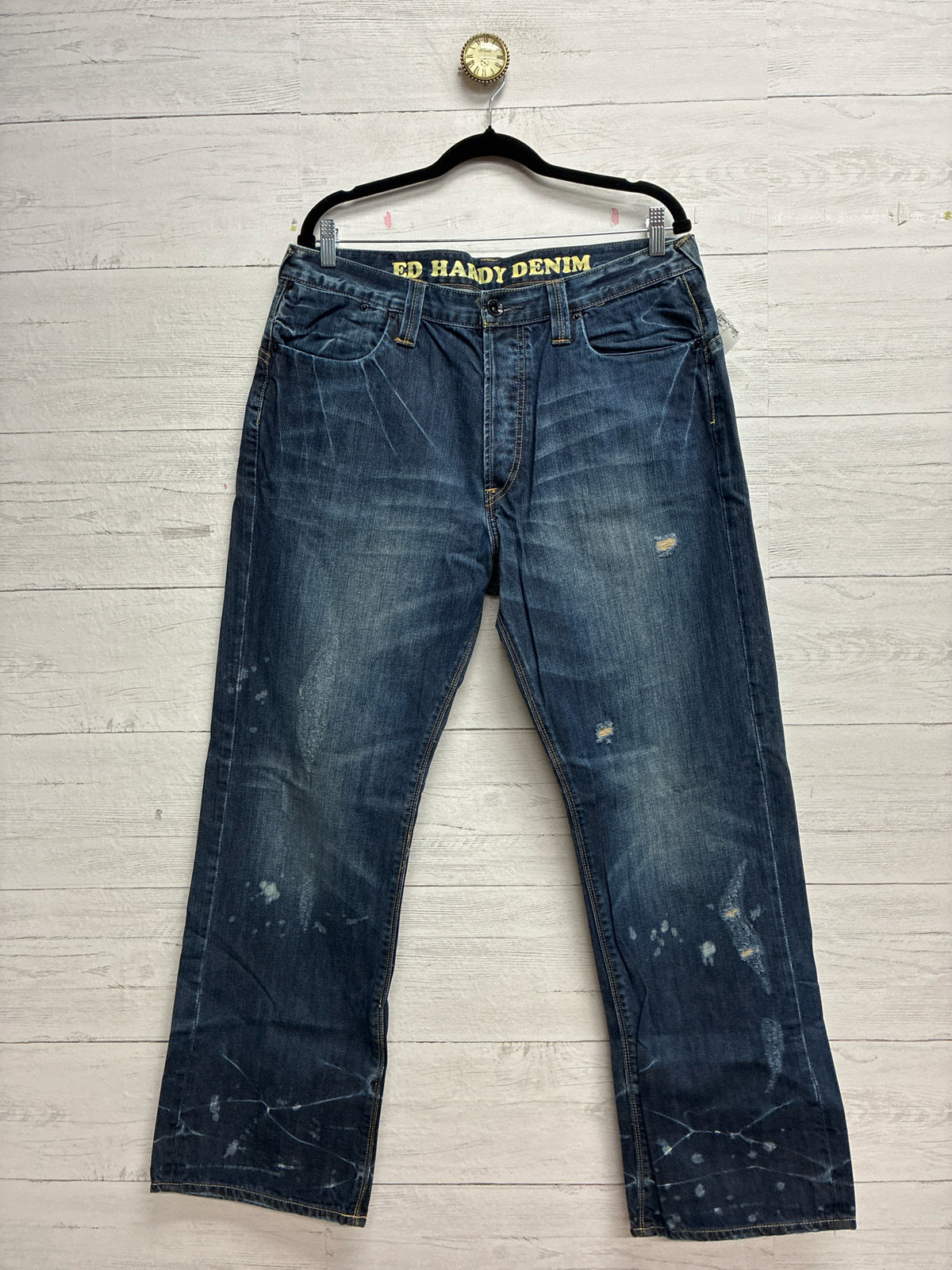 Size 36 Ed Hardy Mens Jeans
