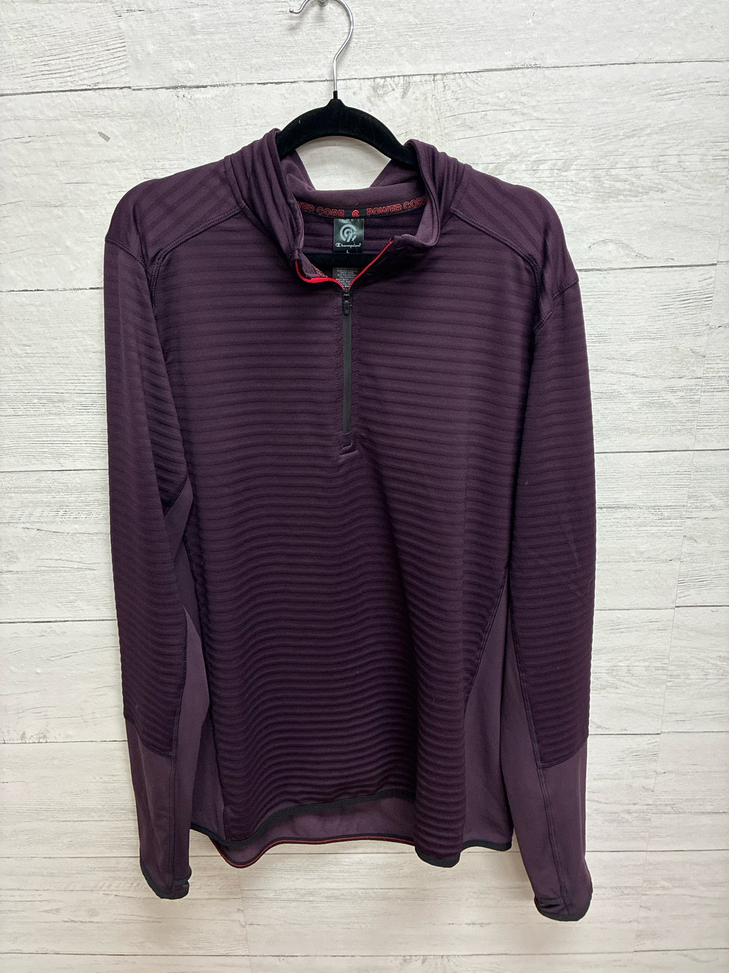 Size L Champion Purple Mens Sweatshirt