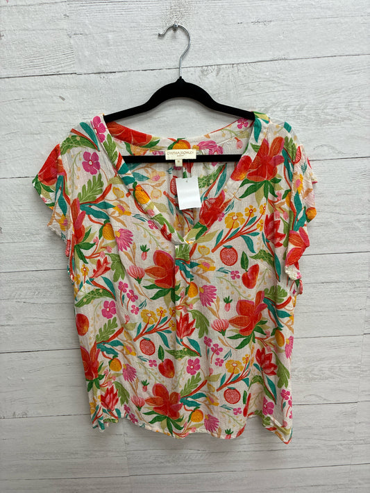 Size 1X cynthia Rowley Orange Womens Shirt
