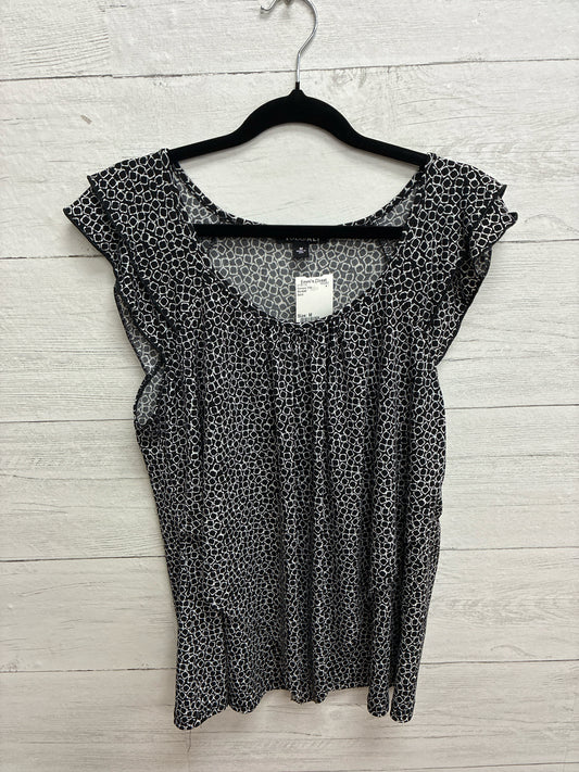 Size M Roz&Ali Black Womens Shirt