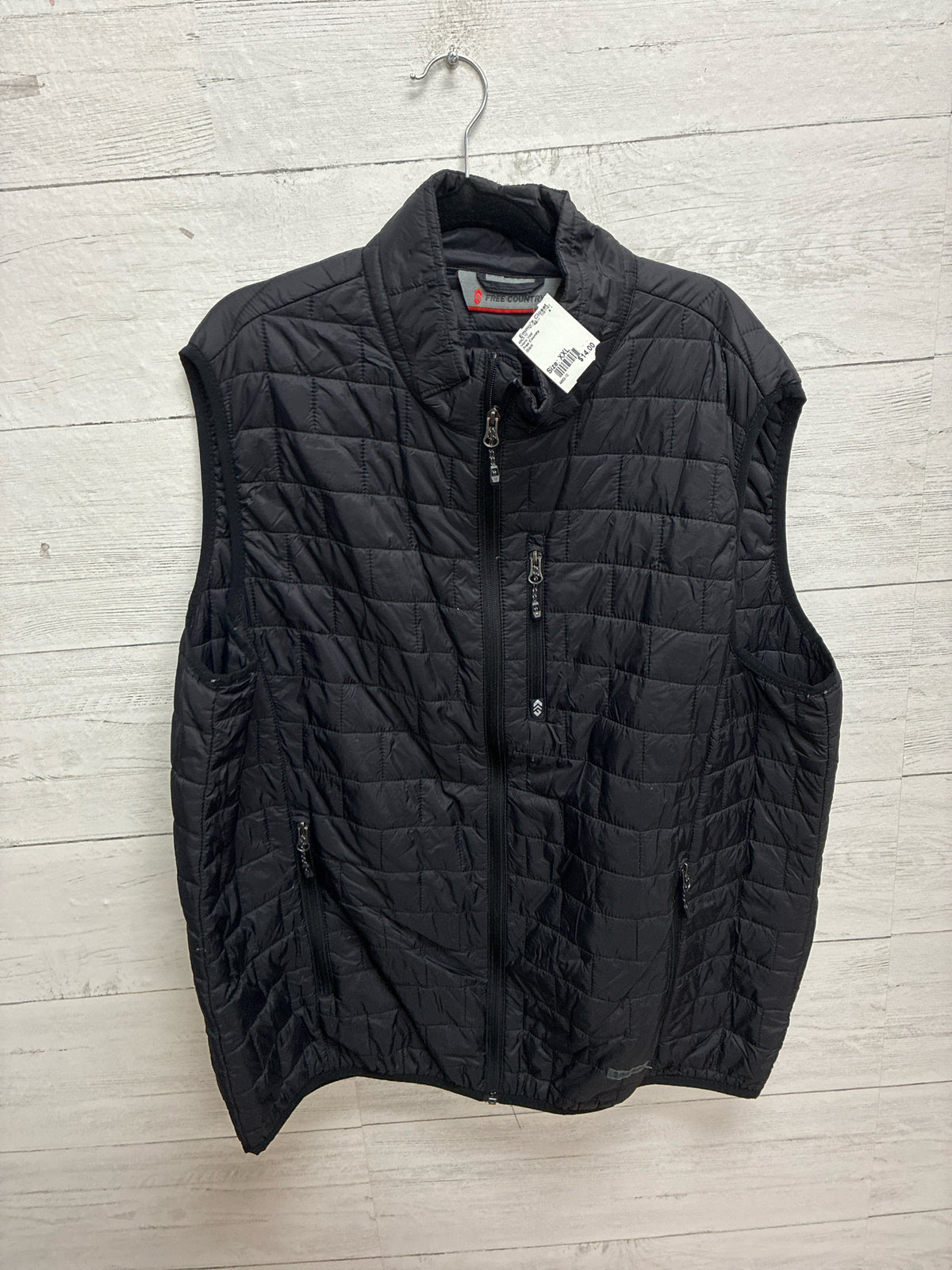 Size XXL Free Country Black Mens Vest