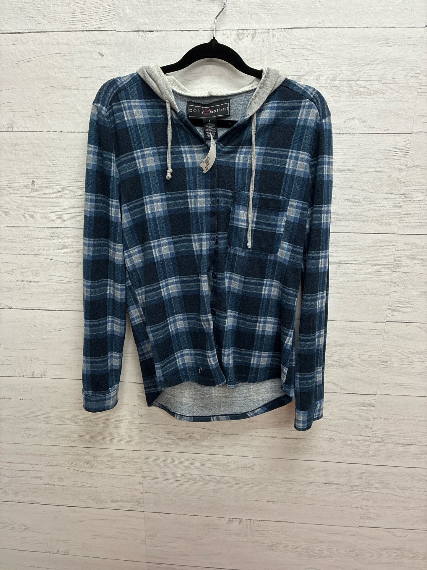 Size S polly esther Blue Womens Sweatshirt