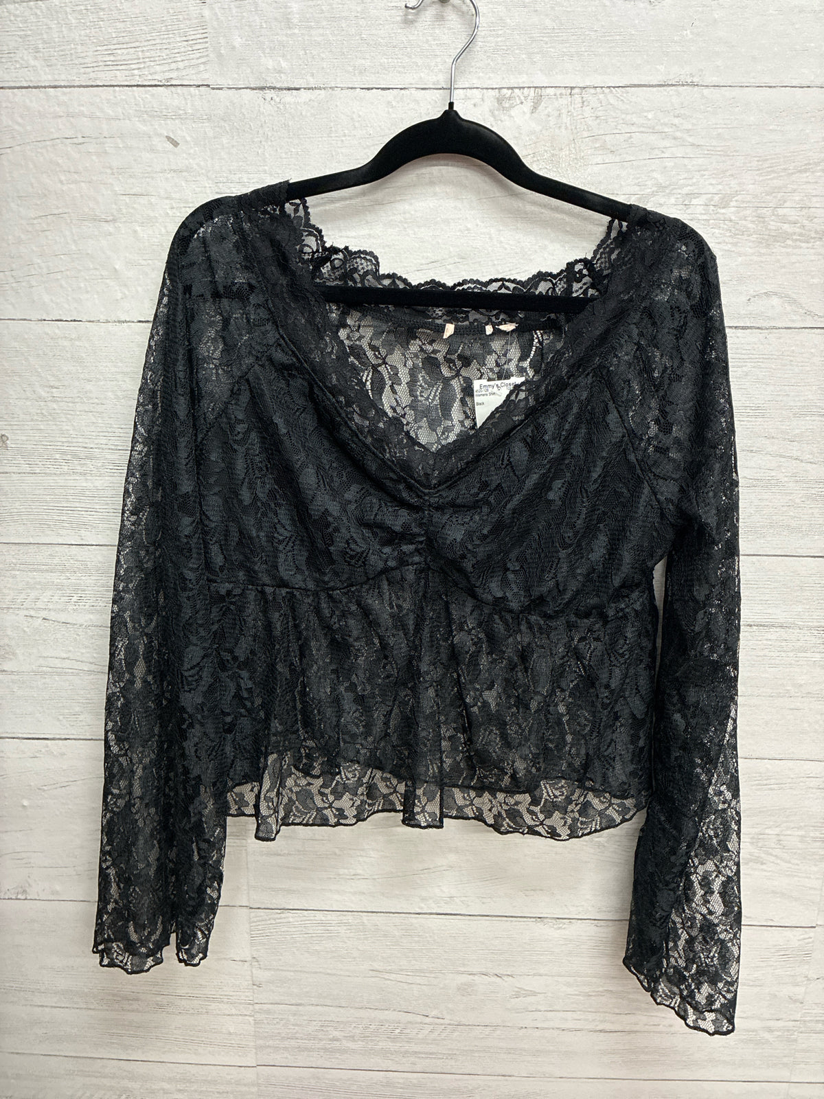 Size L Black Womens Shirt