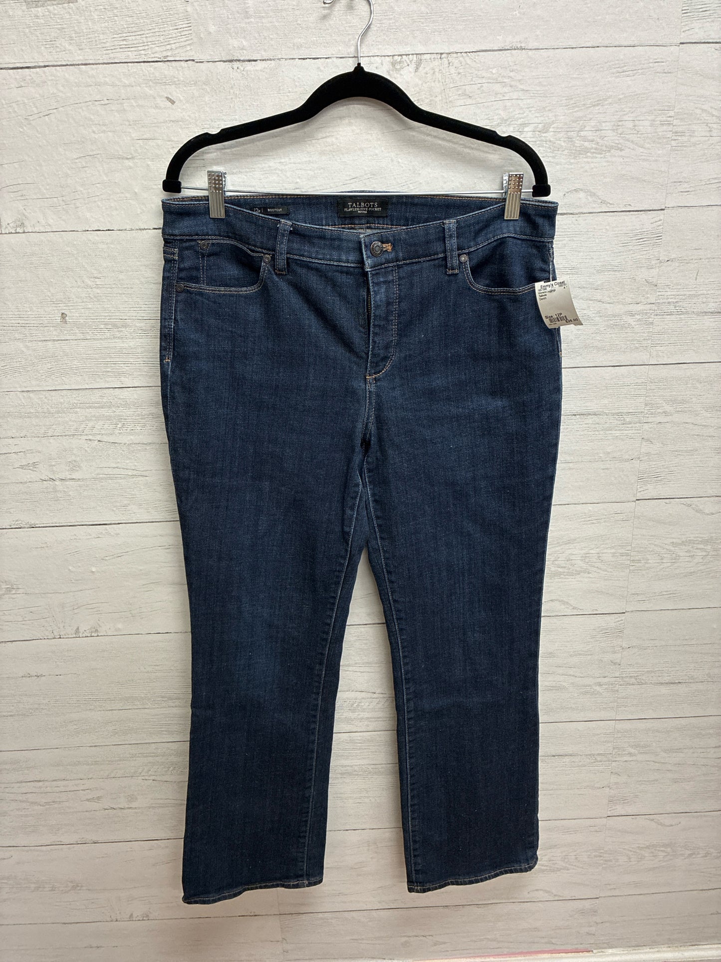 Size 12P Talbots Denim Womens Leggings