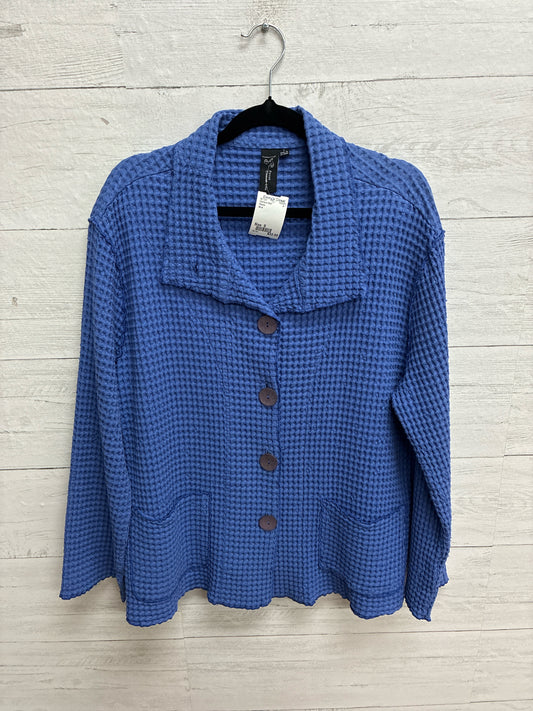 Size S Focus Blue Womens Shirt