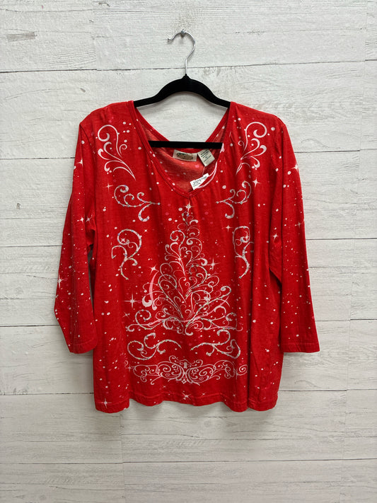 Size XL Red Womens Shirt