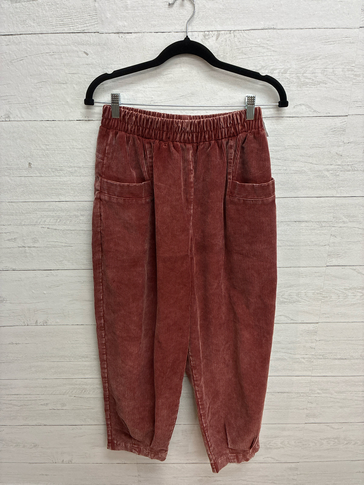 Size L Zenana Rust Womens Pants
