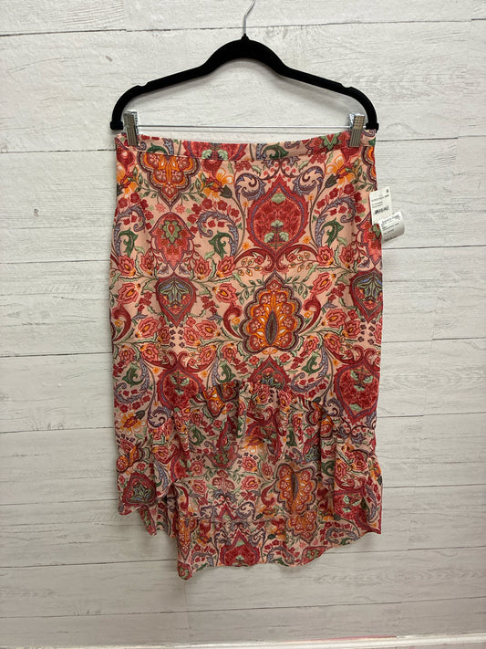 Size L Status ORANGE/PINK Skirt