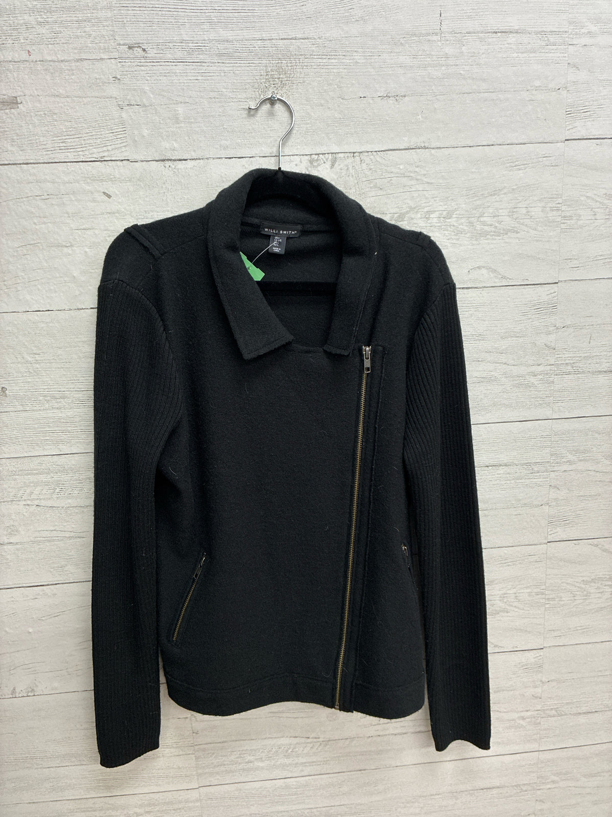 Size L Willi Smith Black Womens Sweater