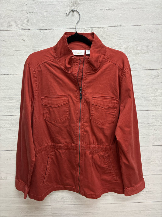 Size L BELLE Orange Womens Jacket