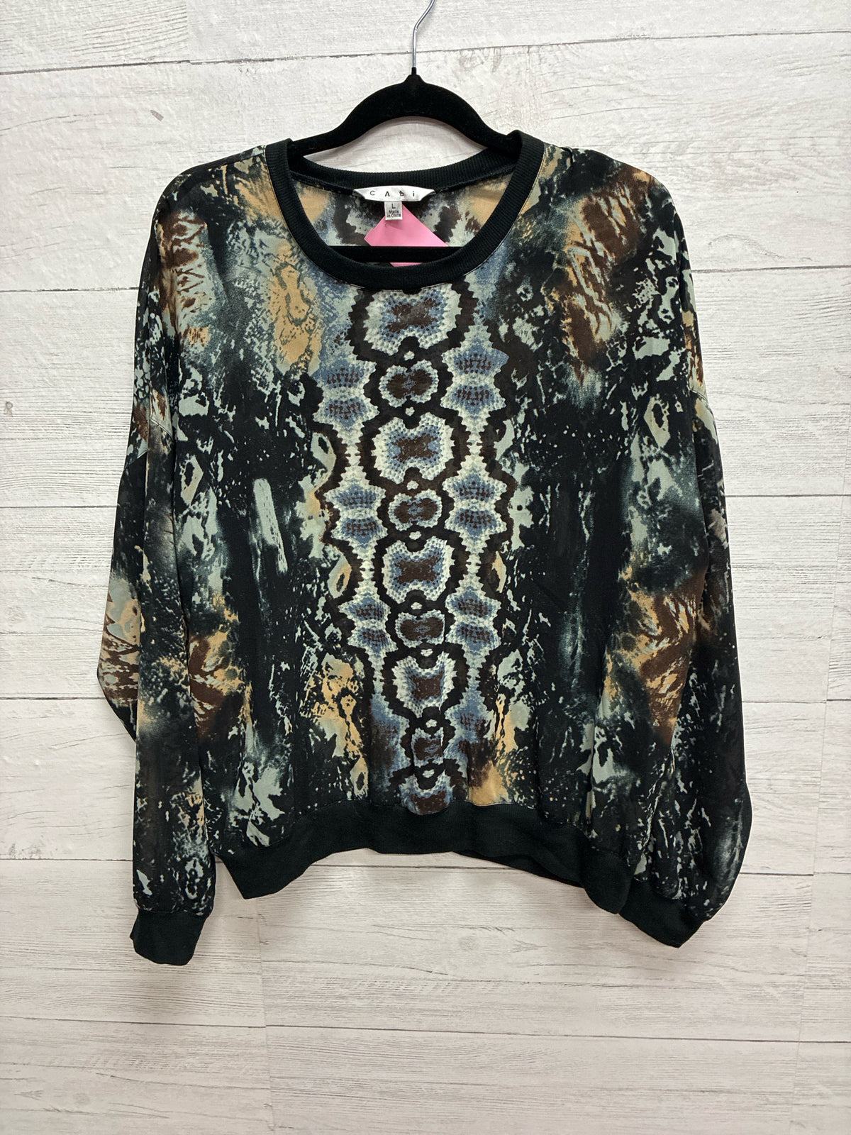 Size L Cabi MULTI Womens Shirt