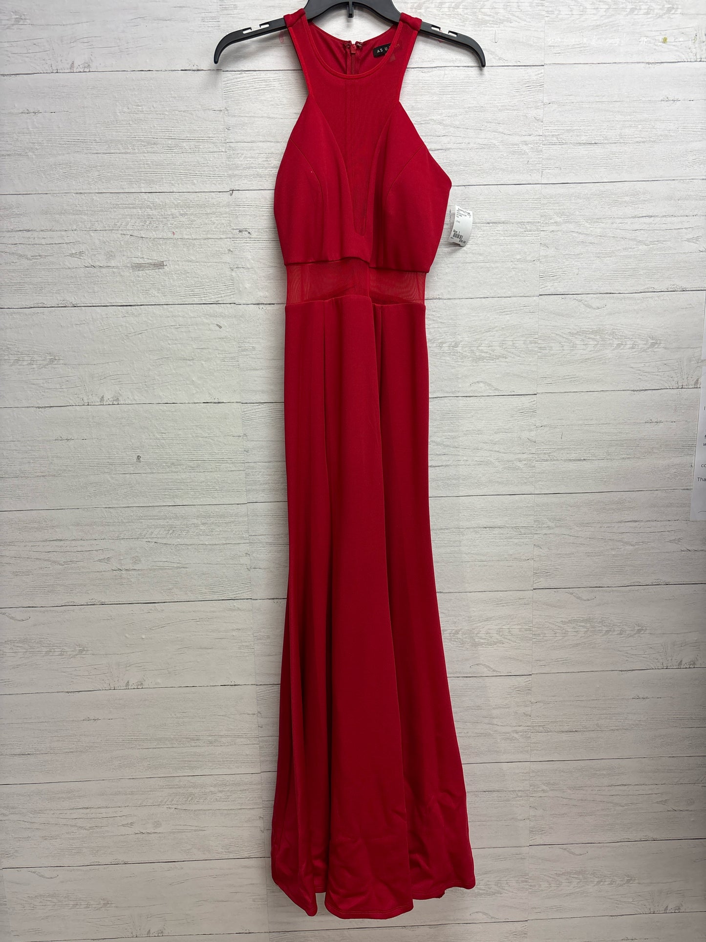 Size 3 As U Wish Red GOWN