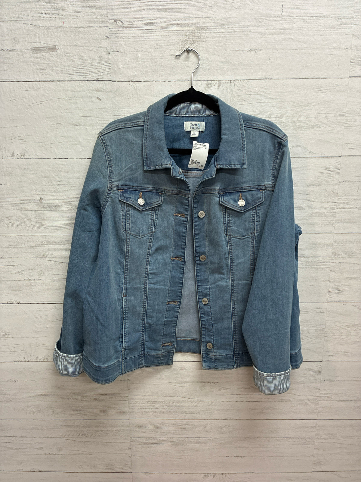Size M Croft & Barrow Denim Womens Jacket