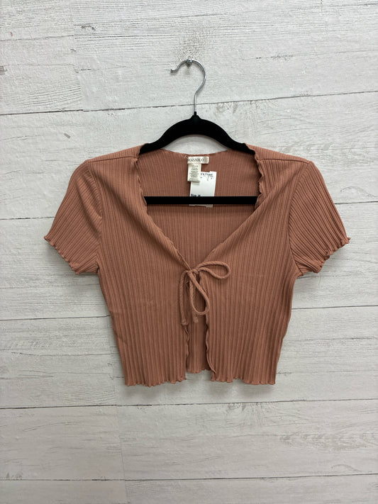 Size M Bozzolo Tan Womens Shirt